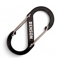 Double carabiner 90mm