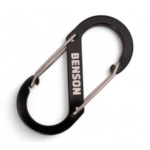 Double carabiner 90mm