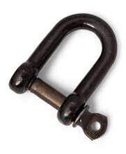 Harpsluitingen 6mm zwart