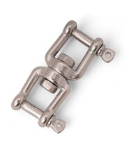 Rvs Wartel harp-harp M6 A4