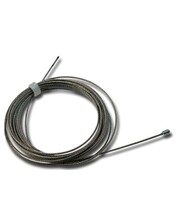 Steel cable with aluminum end stop – available in various sizes