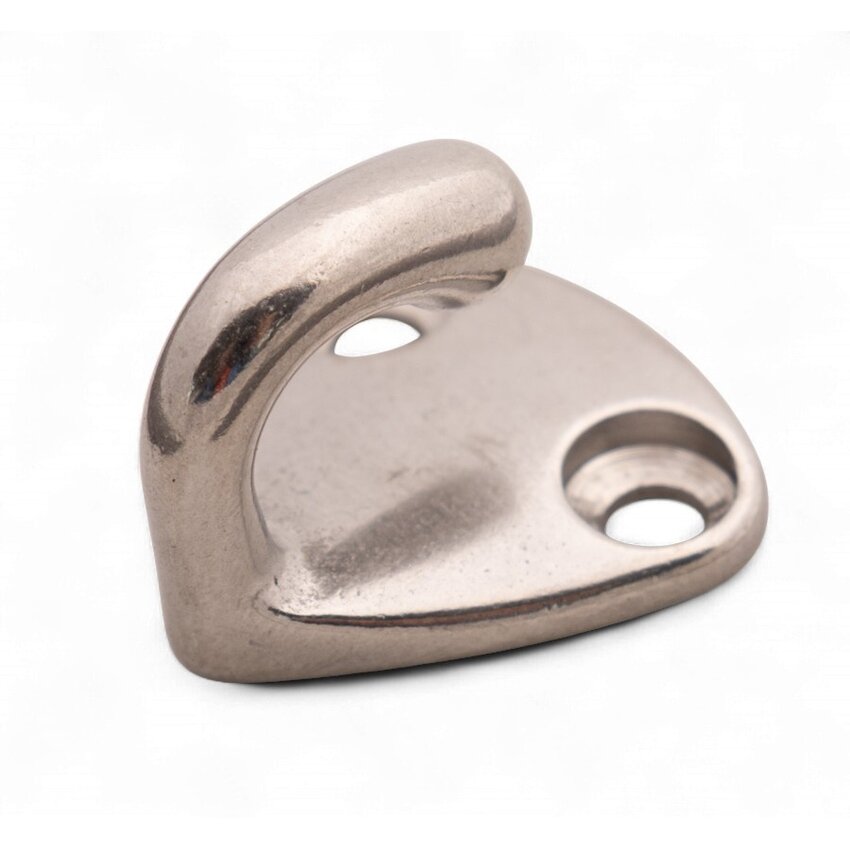 Edelstahl Fenderhaken 27x27mm A4 Qualität  Heidi