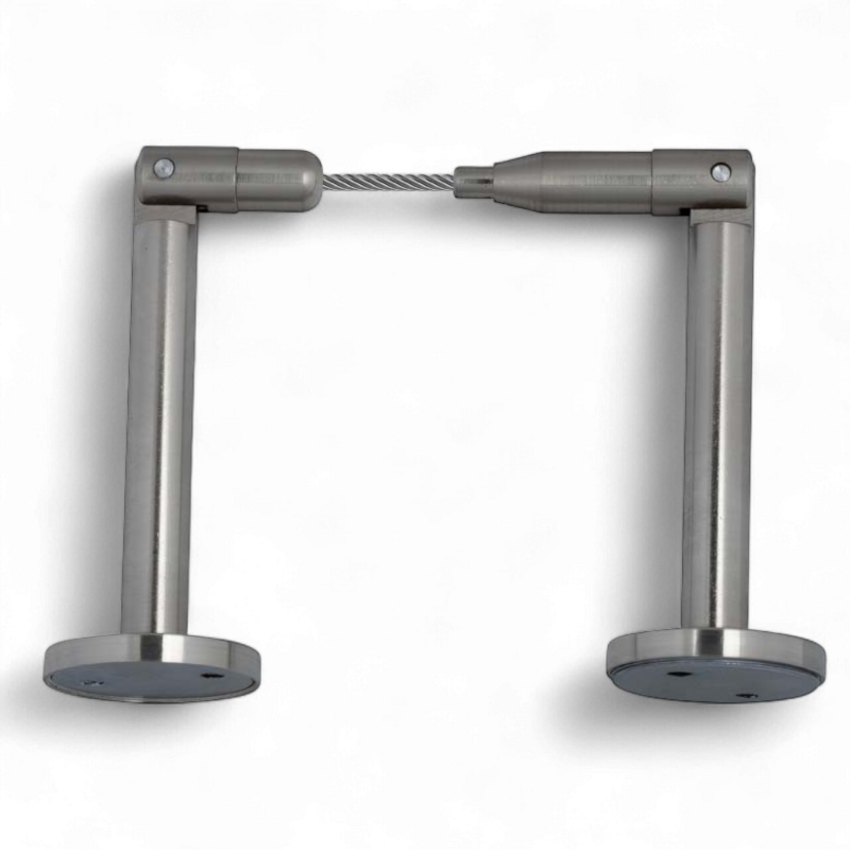 Stainless Steel Cable Curtain Hanging System - Cable as Curtain Rod - Deluxe