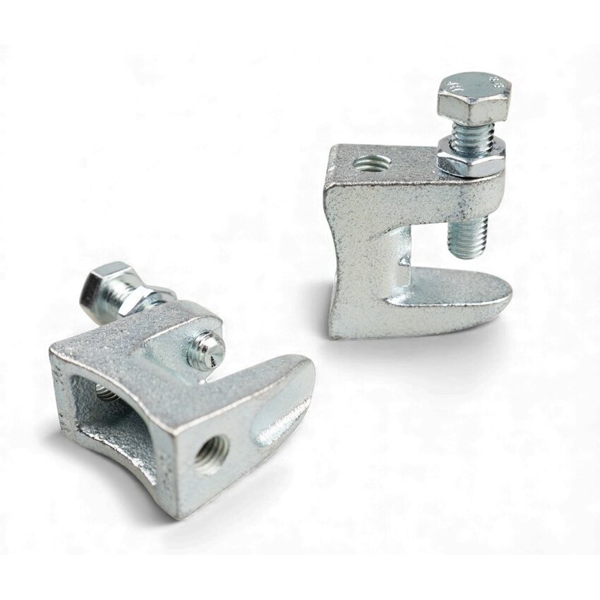 Beam clamp Model C - M8 / Flensclamp