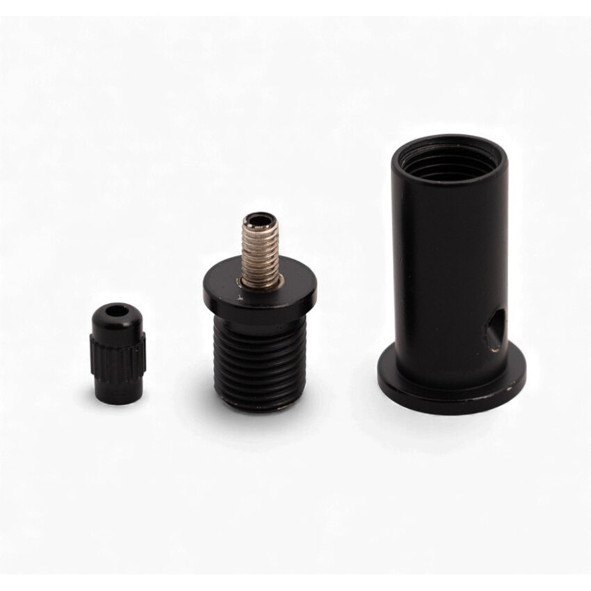 Black Ceiling Mount with Set Screw