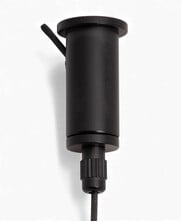 Black Ceiling Mount with Set Screw