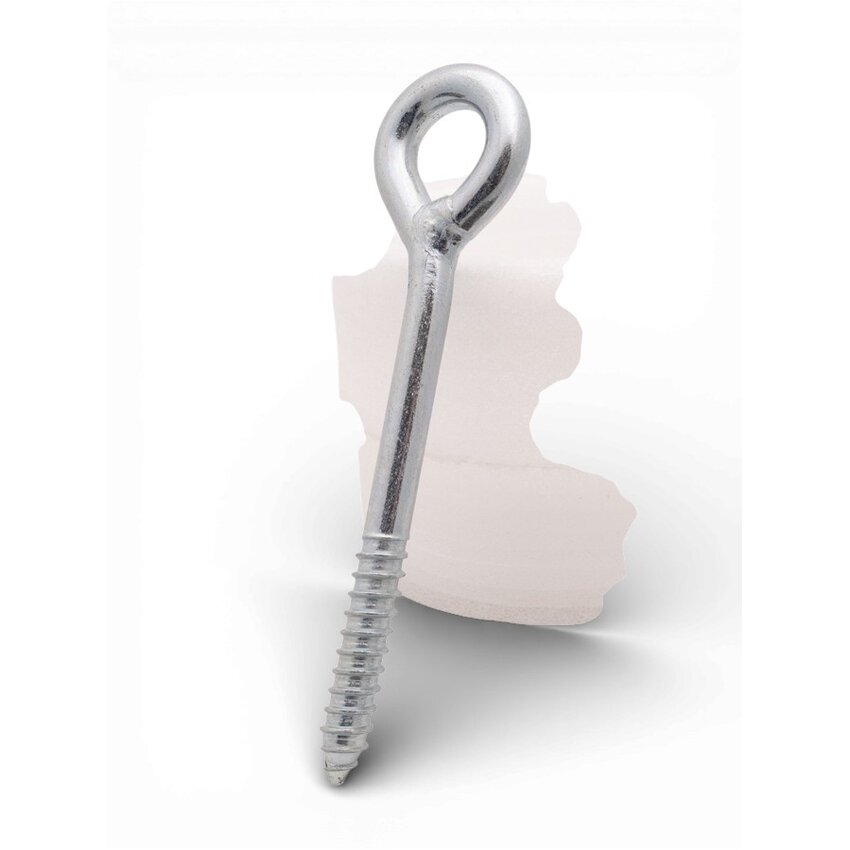 Screw-eyes woodthread 8x130