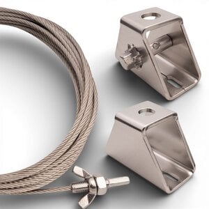 Stainless steel wire rope tension set