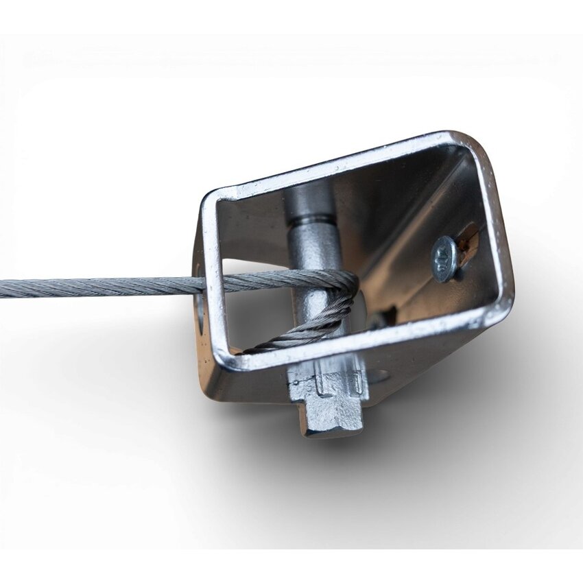 Stainless steel wire rope bracket tensioner set with 3 mm × 6 m steel cable