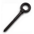 Schrauböse 6x60 Edelstahl 316 Schwarz