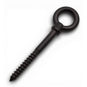 Screw Eye 6x60 Stainless Steel 316 Black