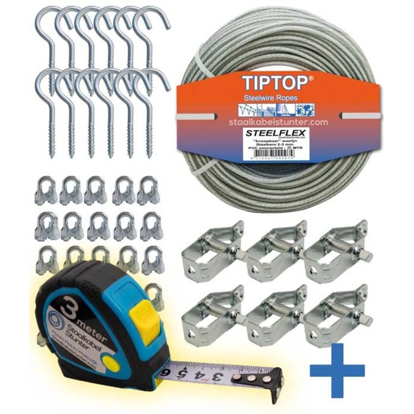 WäscheleinePaket Emma 20 meter