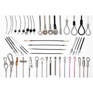 Technx Custom steel cable manufacturing | With eyelets, terminals & swaging