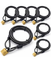 Diebstahlsicherung für Gartenmöbel / Terrassenmöbel 5 meter 7 Stück horeca Aktion