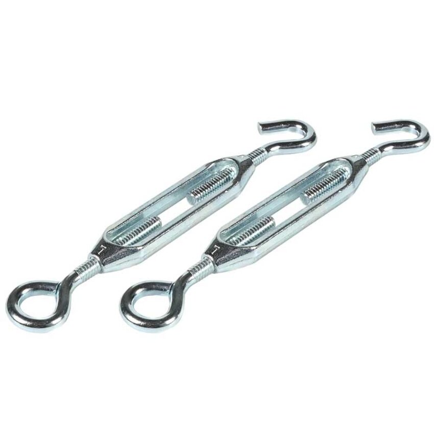 Drahtspanner M6 mit Haken und Öse 2-teilig