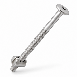M6x80 Connecting Bolt with Barrel Nut Galvanized