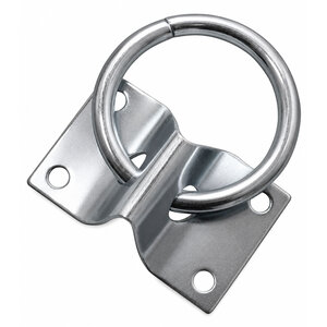 Aanbindring met bevestigingsplaat