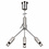 3-Point Suspension System with Adjustable Grippers for Displays, Signage, Lighting and Acoustic Panels