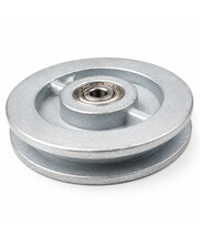 Cast iron sheave with square groove bearing 105mm