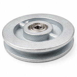 Cast Iron Stalen Wheel square groove 105mm
