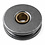 Stainless sheave with brass bus 25mm