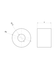 Wire Rope Endstop 1mm and 1.5mm alu
