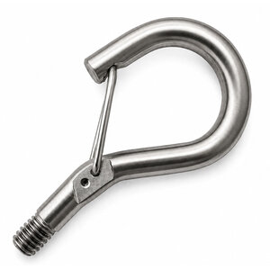 Technx RVS Schroefhaak M6 - Veerclip