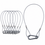 8 stuks Safetykabel 50 cm met karabijnhaak voor verlichting en truss