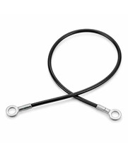 Safetycables black 50cm with loops