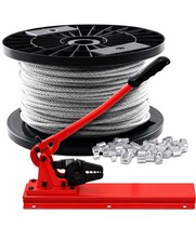 Staalkabel 4 mm 100 meter Voordeelpakket