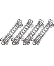 Edelstahl-Spannfeder 92 mm, 4 Stk. – Zugentlastung für Stahlseil, Sonnensegel und Zelt