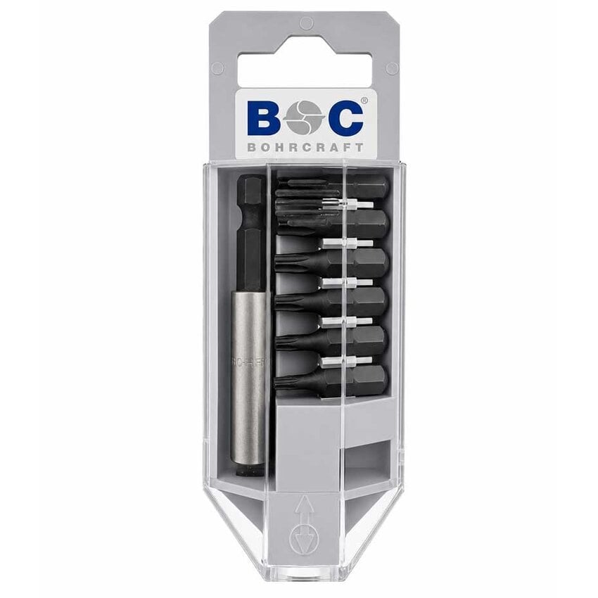 Bitset Torx 7-delig Bohrcraft met bithouder