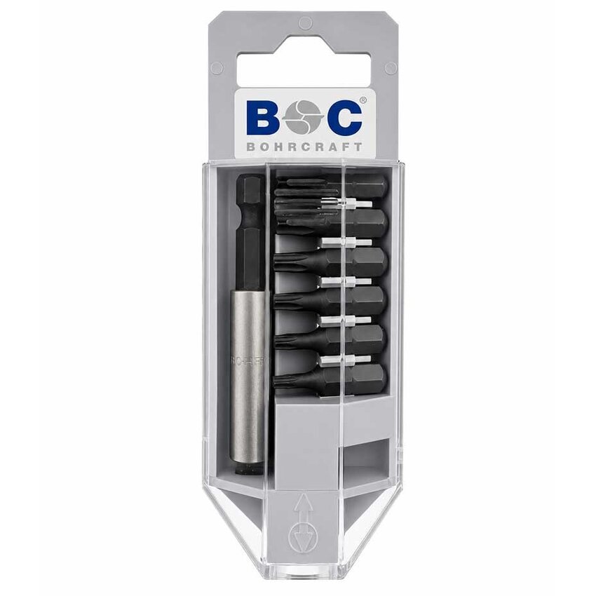 Torx Bitset 7-teilig Bohrcraft mit Bithalter