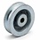 Cast iron Wheel  or sheave hemispherical  30mm