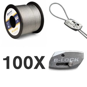 B-Lock Draadklem Pakket 150m