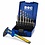 Bohrcraft machinetappenset HSS-E M3-M12 met 7 spiraalboren - 14-delig
