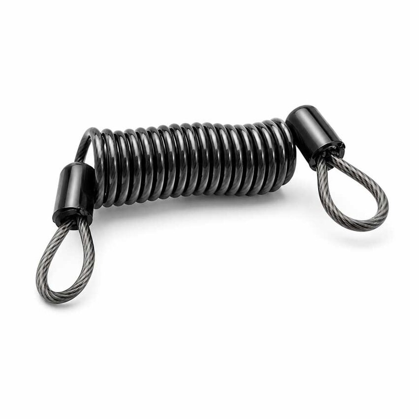 Spiraalkabel  Krulkabel met lussen voorzien van geisoleerde persklemmen - 2.5mm
