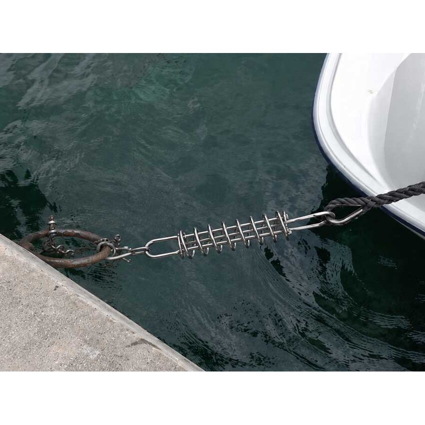 Edelstahl-Ruckdämpfer 270 x 5 mm AISI 304 – bis 6 Meter