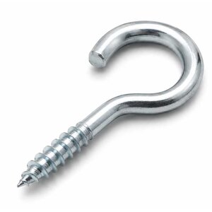 Schraubhaken verzinkt 30 mm – 10 Stück
