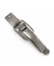 Spansluiting RVS 304 73x19 mm met rechte sluithaak - 1 stuk