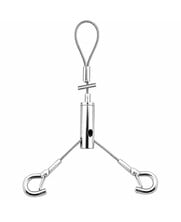 Hangingsystem with 2 fastclips for  ledpanels