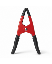 Klemmzwingen Leimklemme Federzwinge  10cm Rot