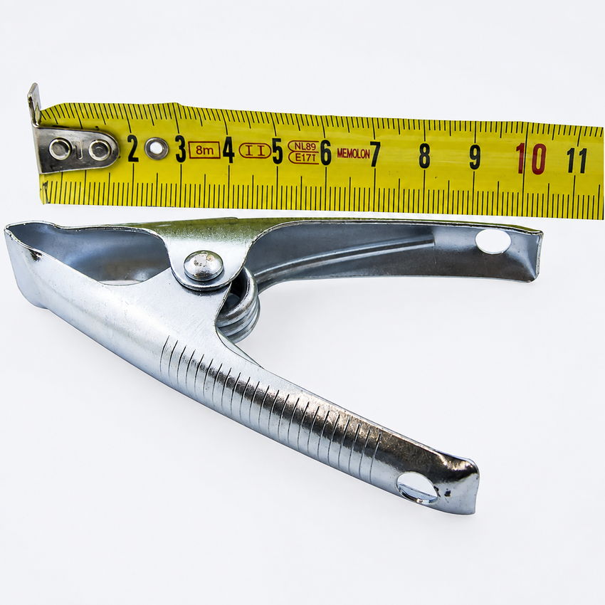 Verzinkte zeilklem 10 cm – bekopening 25 mm