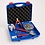 Complete lead sealing pliers kit in carrying case with stainless steel sealing wire and lead seals