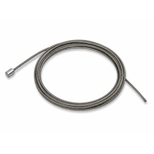 Stahlseil 2,5 mm mit Aluminium Endstop
