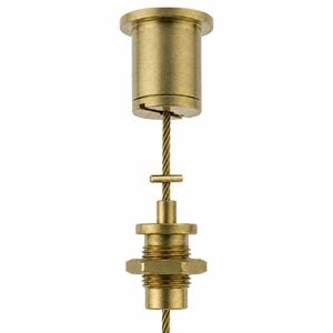 Technx stahlseil regalset Gold