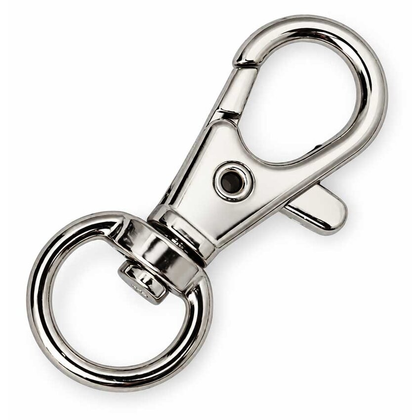 Swivel Snap Hook 40 mm – Silver-Coloured