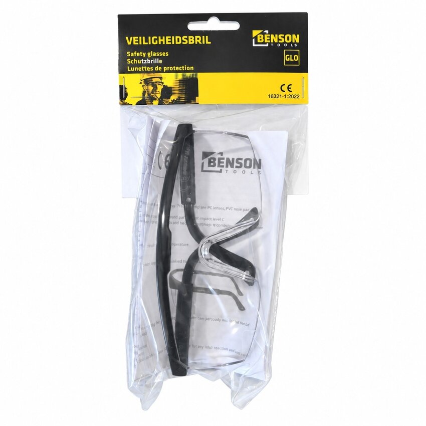 Safety Glasses for Steel Wire Rope & Steel Wire – Clear