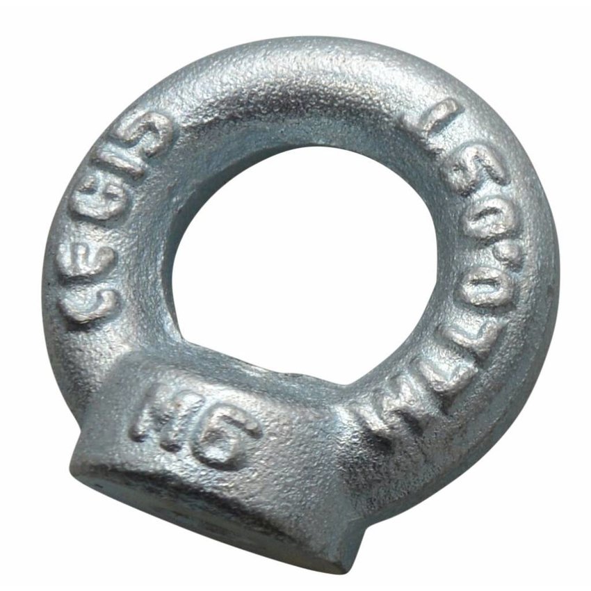 Ringnuts steel M6