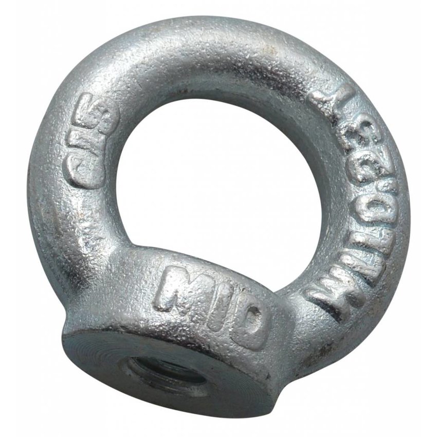 Ringmuttern Ösenmutter Staal M10